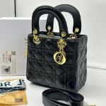 صورة ليدي ديور مع علبة Dior